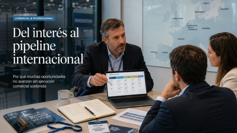 Del interés al pipeline internacional